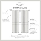Exclusive Home Curtains Eh8464-03-2-84H Demi Light Filtering Hidden Tab Top Curtain Panel Pair, 54X84, Yellow