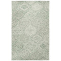 Rizzy Home Alora Decor London 3' X 5' Trellis Green/Gray/Rust/Blue Hand-Tufted Area Rug