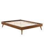 Modway Margo Full Wood Platform Bed Frame In Walnut