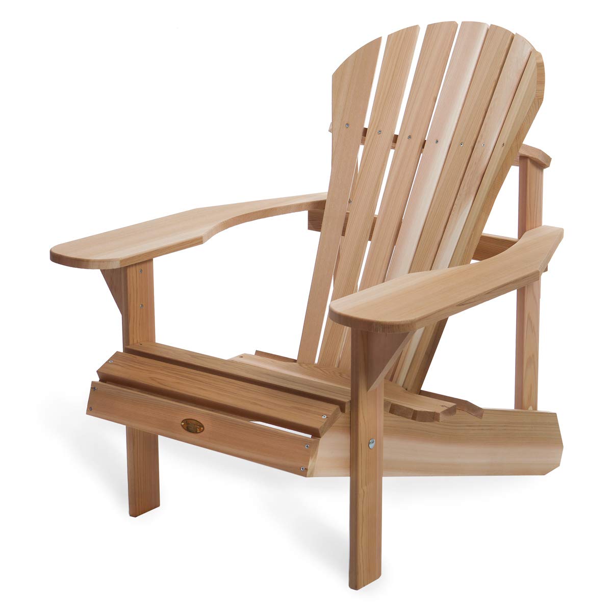 All Things Cedar AT20 Athena Adirondack Chair | Wide Adirondack Arms, Ergonomic Seat and Back Support | Premium Quality Comfort Outdoor Chair | Weather-Resistant Pool Deck Furniture (36x36x37)