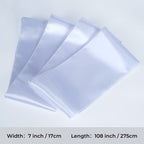 Babenest Satin Chair Sashes Ties Upgraded 50 Pcs Chair Ribbons Bows For Wedding Banquet Party Christmas Baby Shower Events Decor