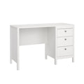 Madrid Home Office Writing Desk with 3 Storage Drawers, White