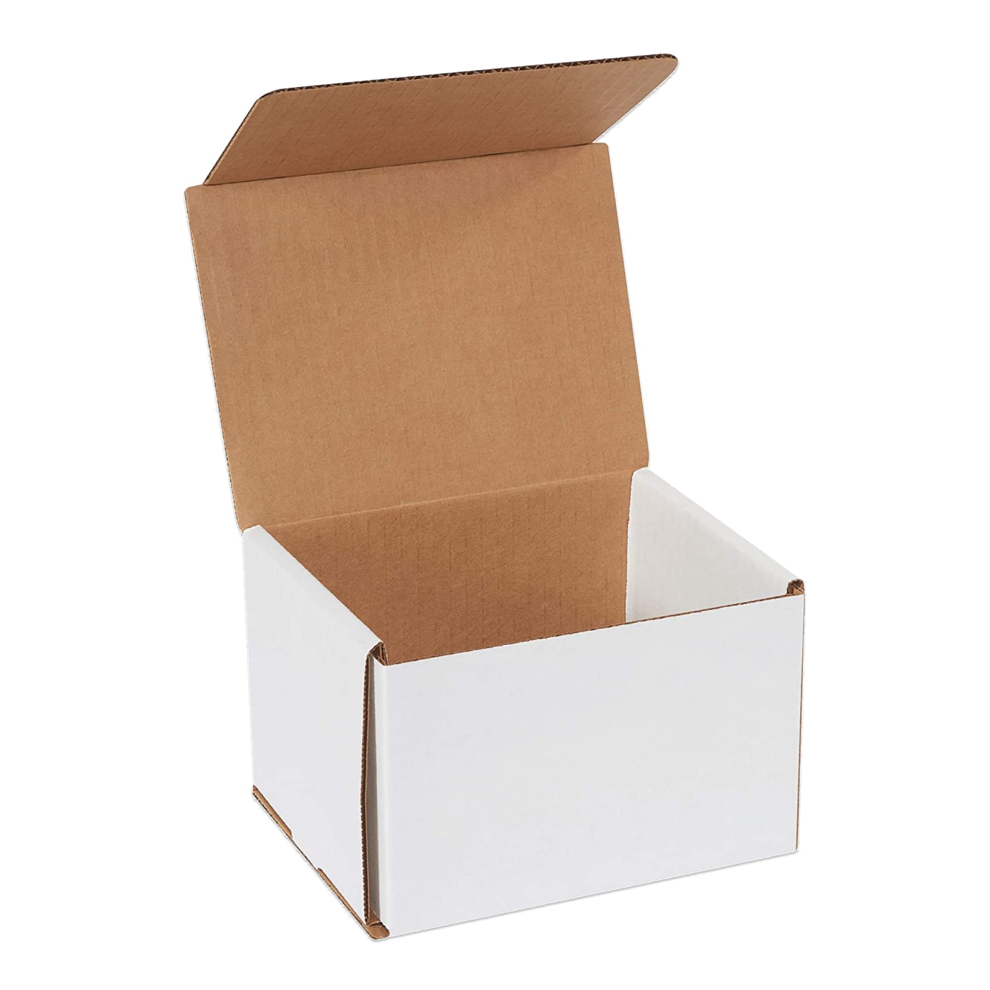 Box Usa Shipping Boxes Small 6'L X 5'W X 4'H, 50-Pack | Corrugated Cardboard Box Mailer For Packing, Moving And Storage 654