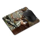 Fincibo Non-Slip Rectangle Mousepad, Deer Hunter Mouse Pad For Home, Office And Gaming Desk