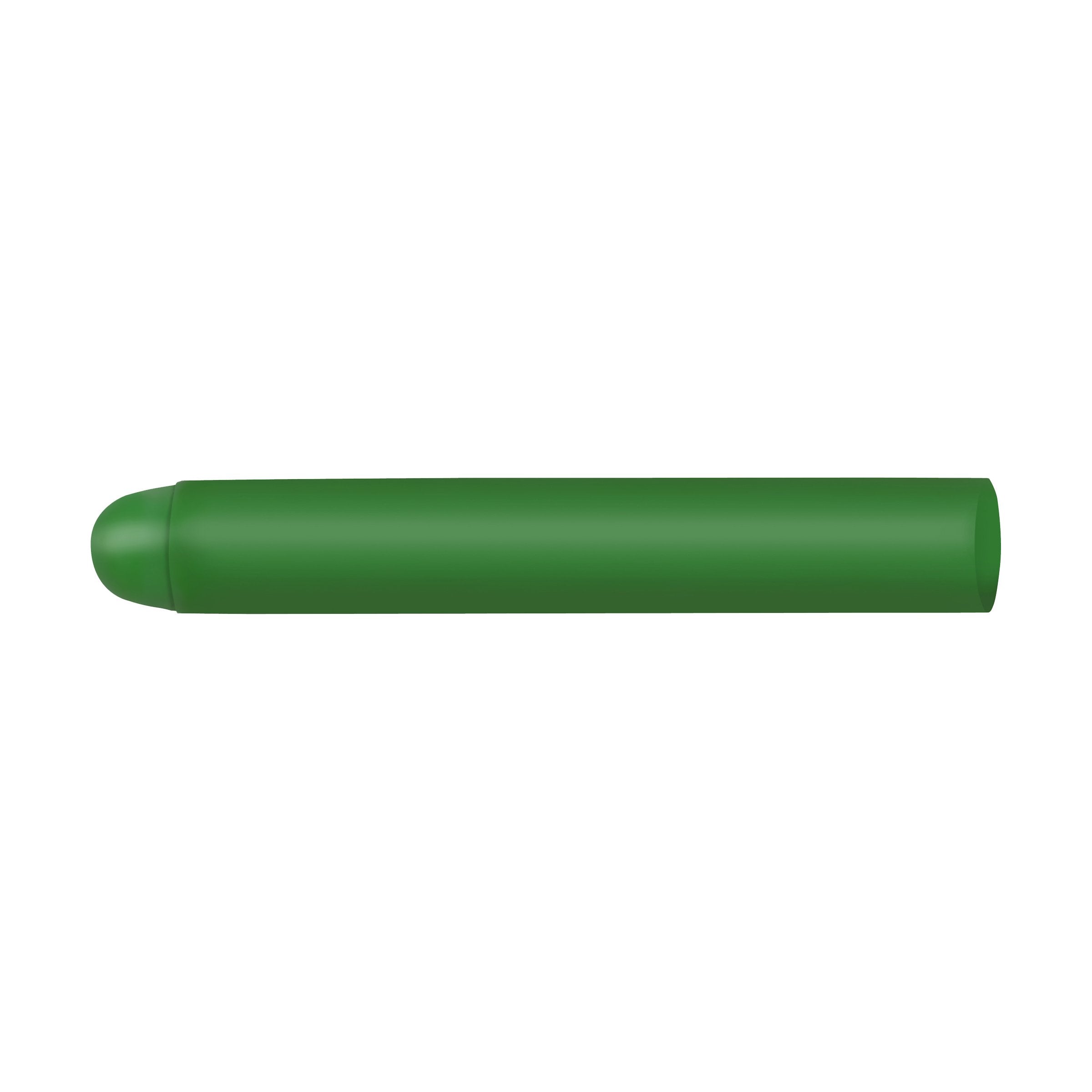 Markal Scan-It Plus Medium Lumber And Timber Crayon, 11/16' Round, 4-5/8' Length, Grasshopper Green (Pack Of 12)