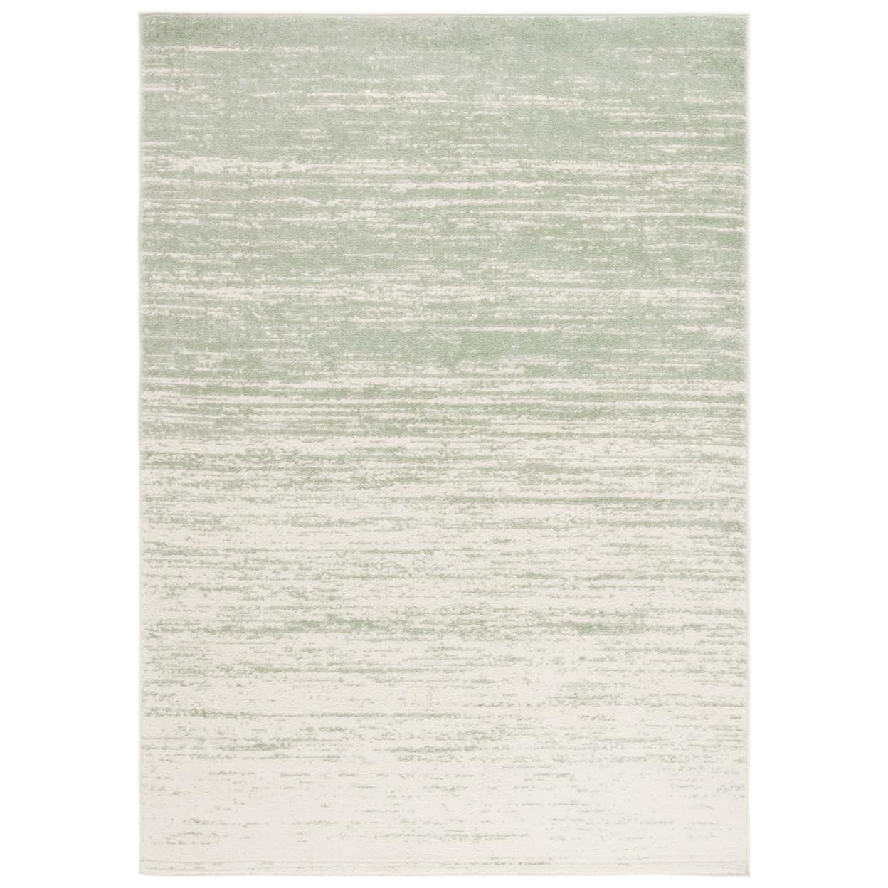 Safavieh Adirondack Collection Accent Rug - 4 x 6, Sage & Ivory, Modern Ombre Design, Non-Shedding & Easy Care, Ideal for High