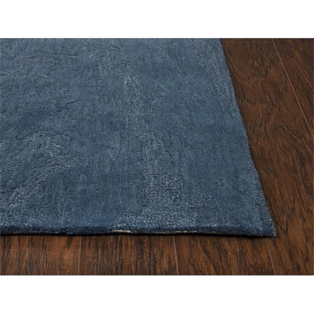 Rizzy Home Alora Decor Emerson 8' X 10' Abstract Blue/Gray/Rust/Blue Hand-Tufted Area Rug