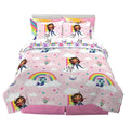 Franco Gabby'S Dollhouse Kids Bedding Super Soft Comforter And Sheet Set With Sham, 7 Queen Size, (Official Licensed Product)
