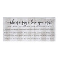 Simply Said, INC Inspire Boards I Love You Most Sign - When I Say I Love You More - 12 x 5.5 inch Wood Sign - I Love You Gifts -