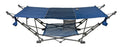 Zenithen Limited Outdoor Indoor Portable Foldable Metal Framed Lounge Hammock Furniture for Camping, Backyard, and Patio, Full S