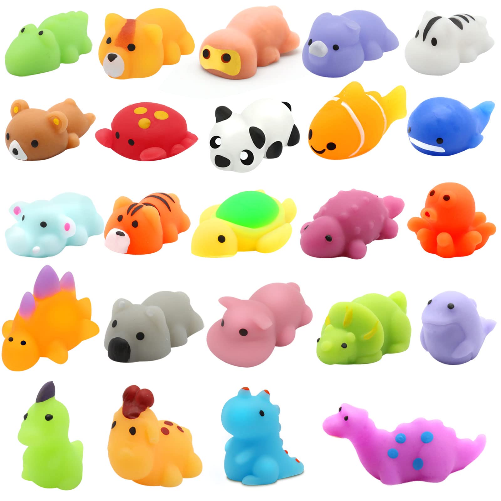 Surcvio Christmas Advent Calendar 2023 For Kids, 24 Days Of Mochi Squishy Assorted Animal Toys Countdown Calendar, Xmas Stocking