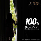 Jinchan 100% Blackout Boho Curtains Moon Phases Printed Bedroom Curtains 63 Inch Length 2 Panels Golden On White Drapes Rod Pocket Back Tab Thermal Insulated Curtains For Nursery Window Drapes