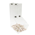 FixtureDisplays 7.5 X 13 X 18.5 3.5 Gallon Clear Acrylic Bin Candy Bin Top Fill Front Access Minimal Lid Assembly 19490NEWNPF