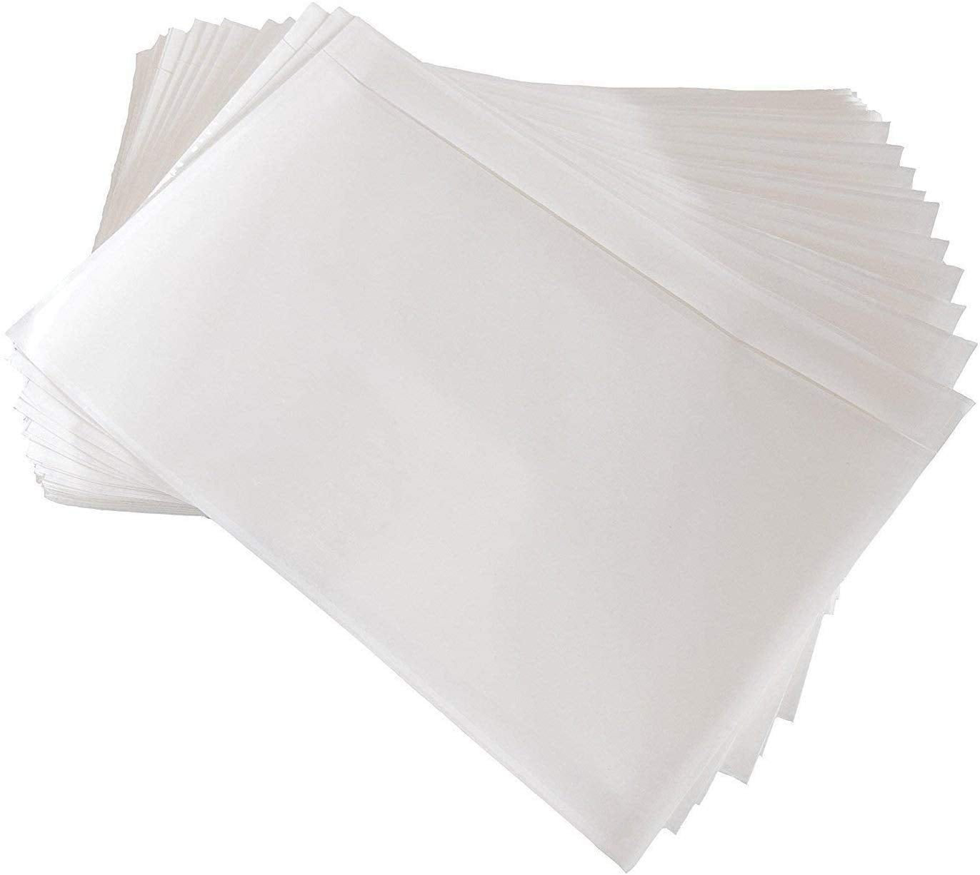 6' X 9' Clear Adhesive Top Loading Packing List Shipping Label Envelopes Pouches (100 Pack)