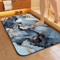 SAXAT Water Absorbent Rectangular mats for Bathroom Kitchen Door mat Anti Slip Skid Bath mat (Design 3)