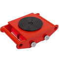 XCFDP Machine Skates, 6T Machinery Skate Dolly, 13200lbs Machinery Moving Skate, Machinery Mover Skate with 360 Rotation Cap, He