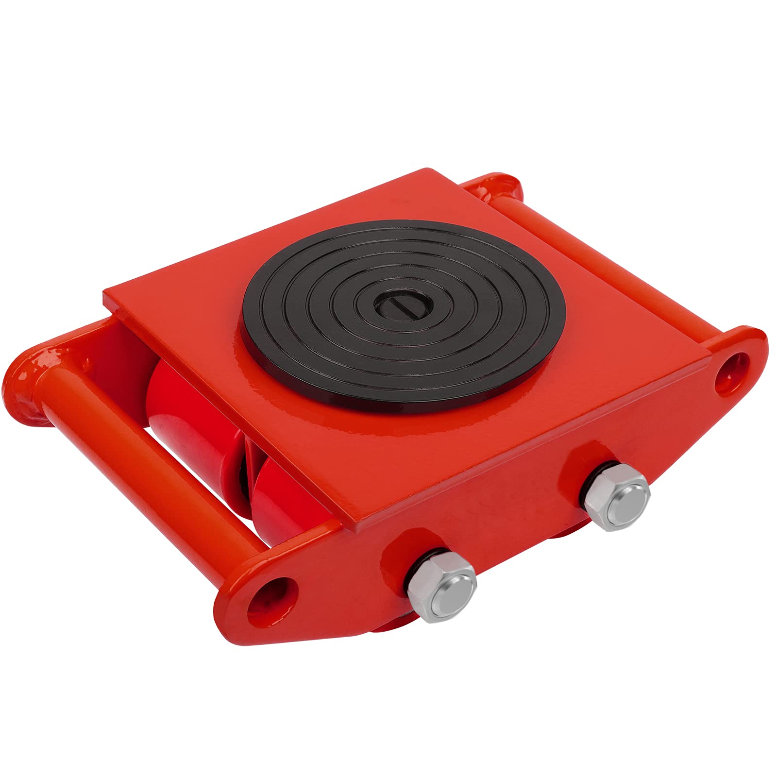 XCFDP Machine Skates, 6T Machinery Skate Dolly, 13200lbs Machinery Moving Skate, Machinery Mover Skate with 360 Rotation Cap, He