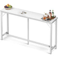 ODK 71 Inch Bar Table, Bar Height Pub Table, Counter Height Bar Table, Rectangular High Top Kitchen & Dining Counter Tables with