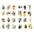 Seasonstorm Fresh Fruits Kawaii Aesthetic Pastel Art Agenda Journal Planner Stationery Stickers