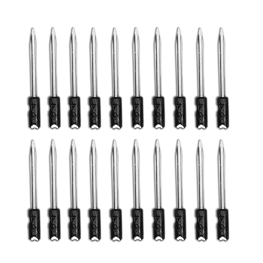 Perco Nz-204P Standard Tagging Gun Needles Replacement Kit, Steel (20 Needles)