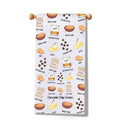 JXGZSO Chocolate Chip Cookies Kitchen Towel Recipe Food Towel Cookie Lovers Gift Cookie Baker Gift Dessert Chef Gift (Cookies To