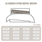 Deepshark Mattress Extender,Bed Gap/Space Filler,Headboard Pillow Between Headboard And Mattress Or Wall,High-Density Sponge Wit