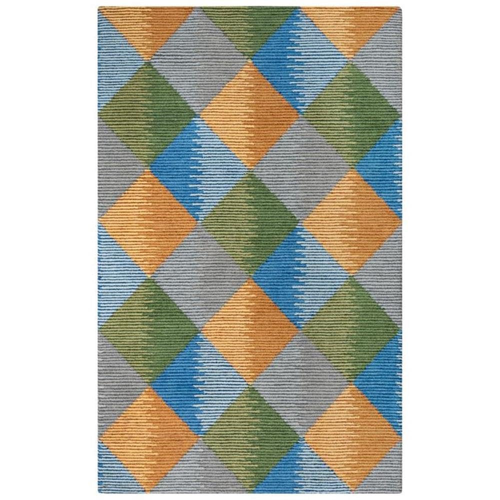 Rizzy Rugs Alora Decor Addison Multi-Color 5'X7'6" Tufted Wool Rug