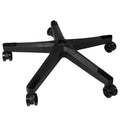 Frassie 28 Inch Nylon Gaming Chair Base Replacement With 5 Casters, Heavy Duty Office Chair Base Part