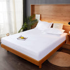 Lirex Fitted Sheet, Twin Xl Size 100% Egyptian Cotton 300 Thread Count Soft Breathable Fitted Sheet, 100X190Cm, White