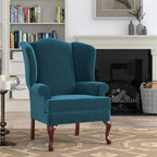 Comfort Pointe Wingback Chair - Cherry,Ocean
