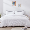 Crown Collection Luxuriate Hotel 1000-Tc Hypoallergenic Ultra Soft Design 100% Egyptian Cotton Solid Duvet Cover With Zipper Col