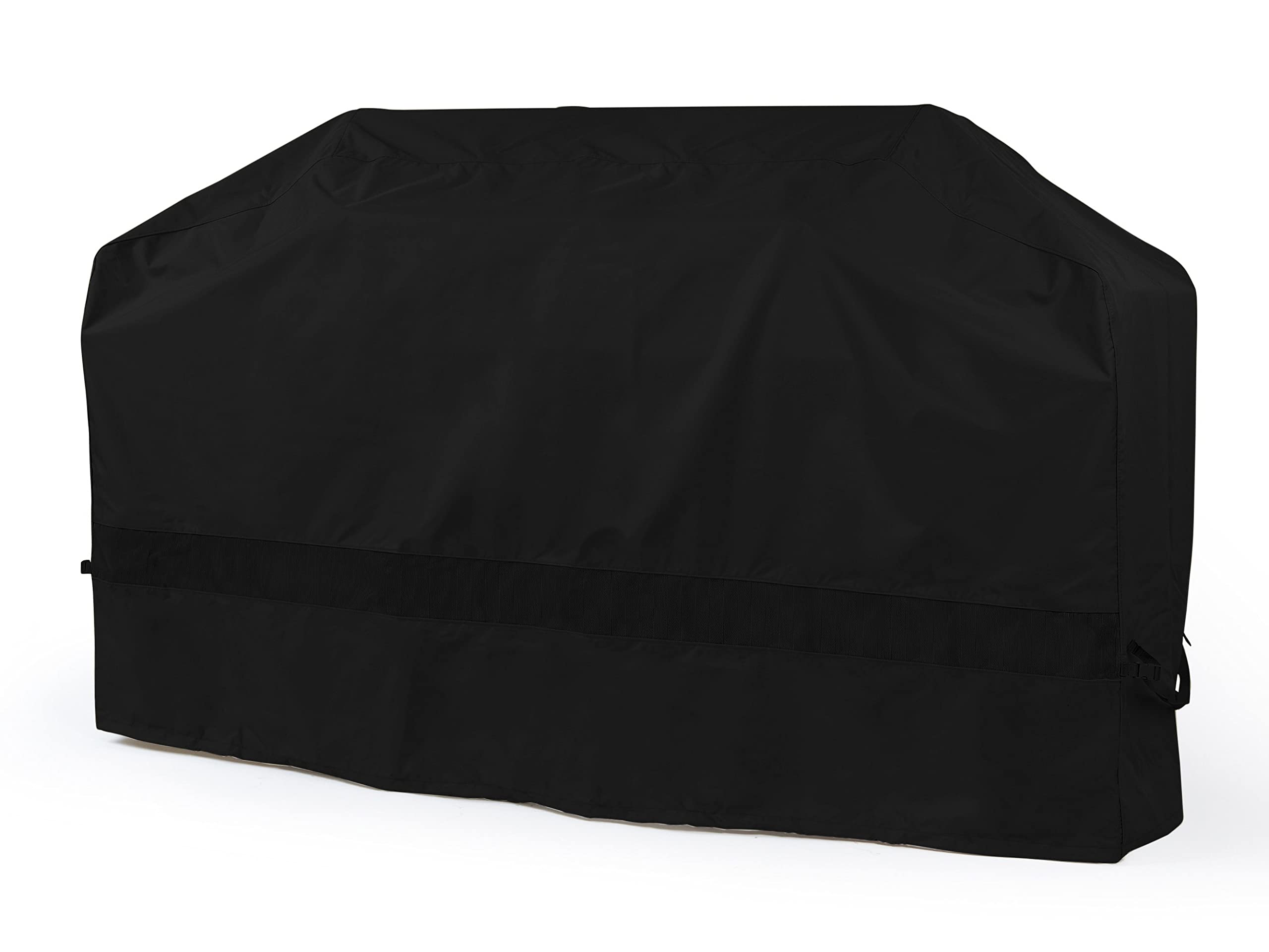 Covermates Island Grill Cover - Light Weight Material, Weather Resistant, Mesh Vent, Grill And Heating-Black