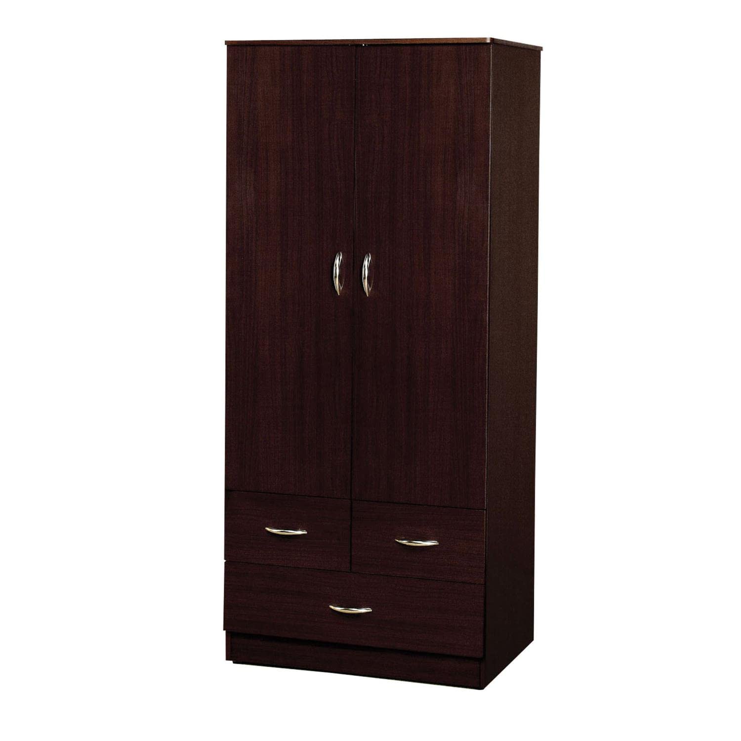 Acme Yorktown Wardrobe In Espresso