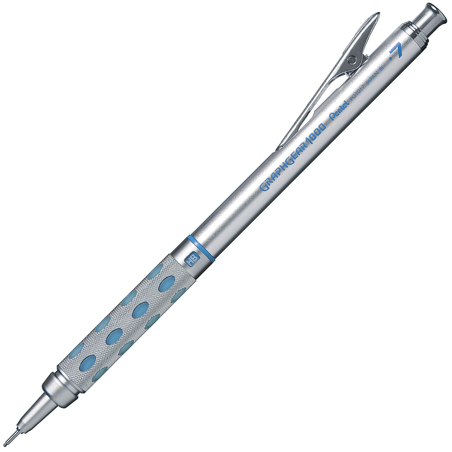 Pentel Graph Gear 1000 Mechanical Drafting Pencil 0.7Mm Blue (Pg1017)