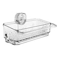 Enakshi (LABEL) Creations Suction Shower Shelf Space Saving Shower Caddy for Toilet Kitchen Countertop WhiteHome & Garden|Bath|S