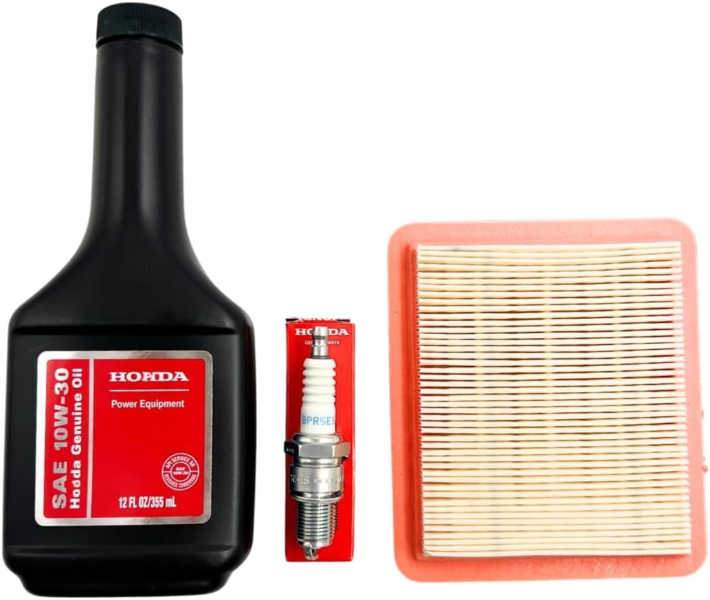 Honda Lawn Mower Tune Up Kit For Gcv160, Gcv170, Gcv190La, Gcv200, Gc190 & Gc160 Engine - Kit Includes 17211-Z8B-901 Air Filter,