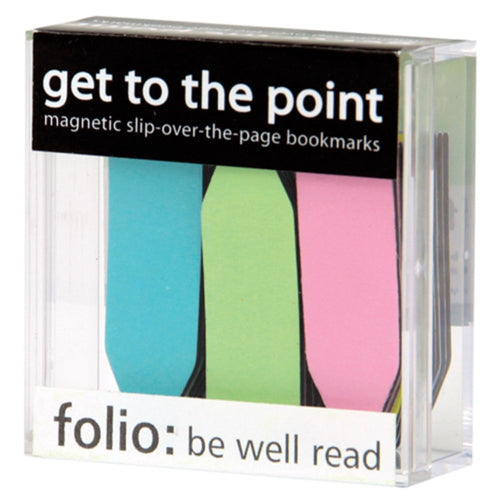 'Get To The Point' Magnetic Arrow Bookmarks (Pastel - Box Of 20)
