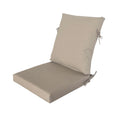 Cozyvida 20'X42' Outdoor Dining Chair Cushion Set Of 1 Resilient Foam Filling Water-Proof Stain-Resistant Uv Resistant Weather
