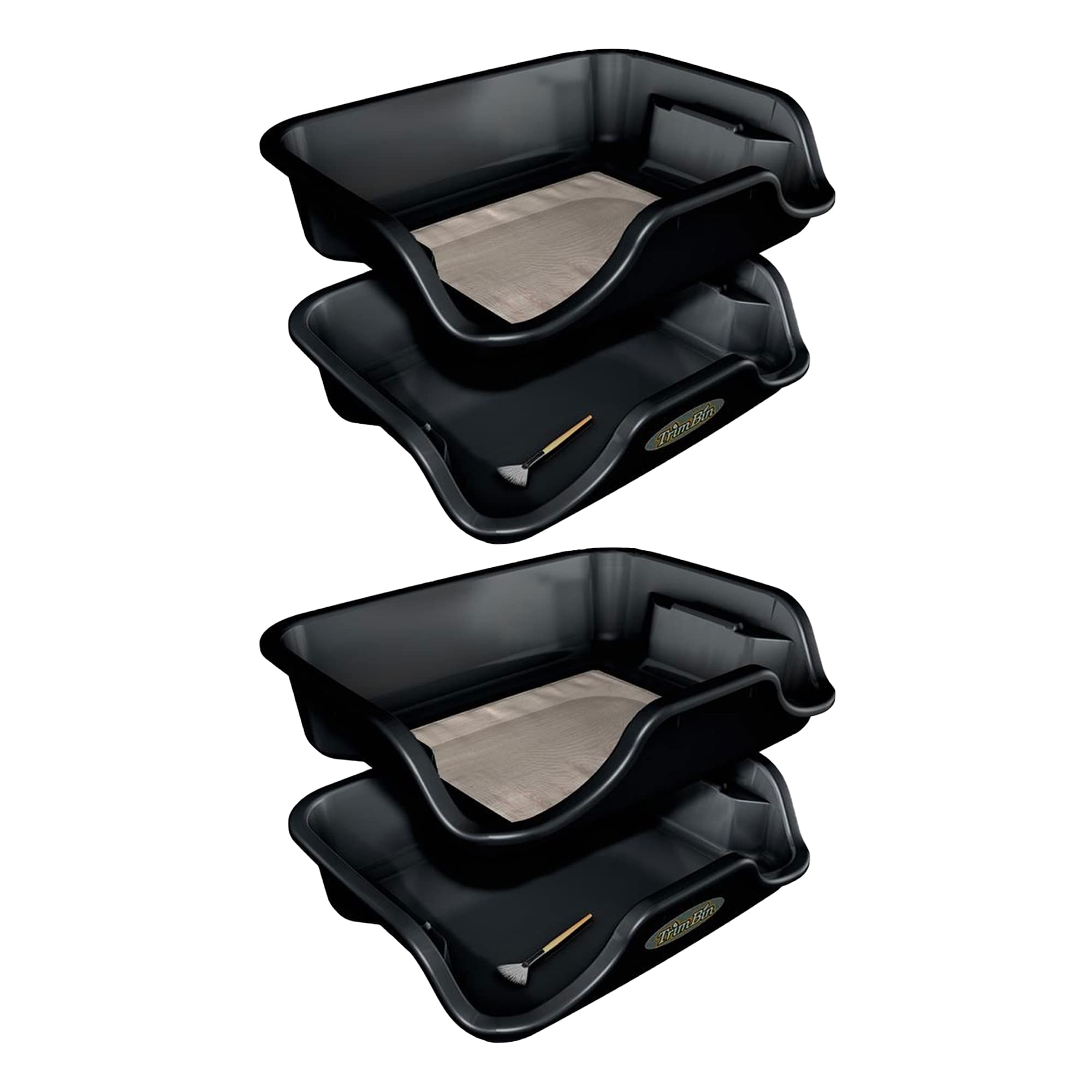 Trimbin Harvest More Portable 2 Piece Hydroponic Workstation Container With Stainless Steel Sifter Screen, Mirror Tray, And Stat