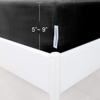 Box Spring Cover Full Size, Alternates For Bed Skirt, Smooth And Elastic Woven Material Wrap Around 4 Sides Of The Box Spring, W