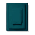 600 Thread Count Cotton - Twin Xl Size Sheet Set - 100% Cotton Sheets - Silky & Soft Like Egyptian Cotton - Deep Pocket Sateen 3Pc Bed Sheets - Hotel Quality Cotton Sheet For Twin Xl Bed (Teal)