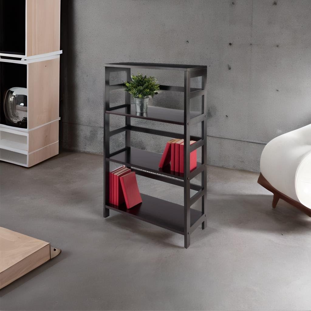 Ergode Foldable Shelf - Space-Saving Storage Solution with 4 Shelves - 26' W x 12.3' D x 42' H