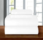 Elegant Comfort Luxury Soft 1500 Thread Count Egyptian 4-Piece Premium Hotel Quality Wrinkle Resistant Coziest Bedding Set, All 
