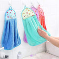 SKAB 200 GSM Microfiber Hanging Hand Towels for Wash Basin & Kitchen  Super Absorbent & Ultra Soft Napkins with Hanging Loop, Q
