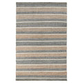 Kosas Home Elodie 60X96 Handwoven Jute And Wool Area Rug In Natural Blue Multi
