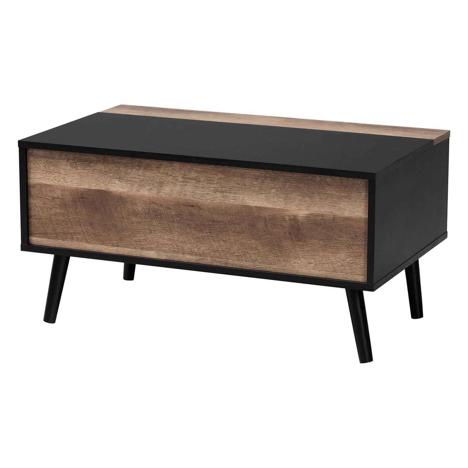 Baxton Studio Jensen Lift Top Coffee Table - Thumbnail 2