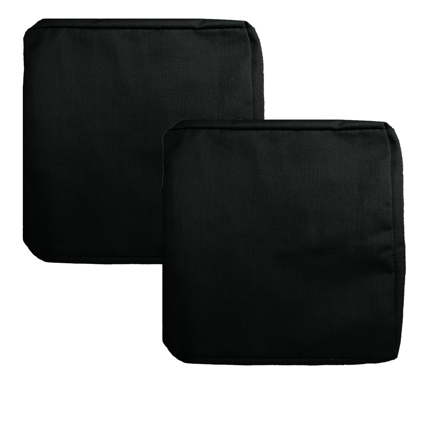 Flymei Patio Cushion Covers 20X20X2 Waterproof Outdoor Cushion Cover Replacement 2Packs Outdoor Seat Cushion Slipcover For Ratta