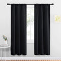 NICETOWN Halloween Black Out Curtain Panels for Kitchen - Energy Smart Decoration Thermal Insulating Blackout Drapes/Draperies f