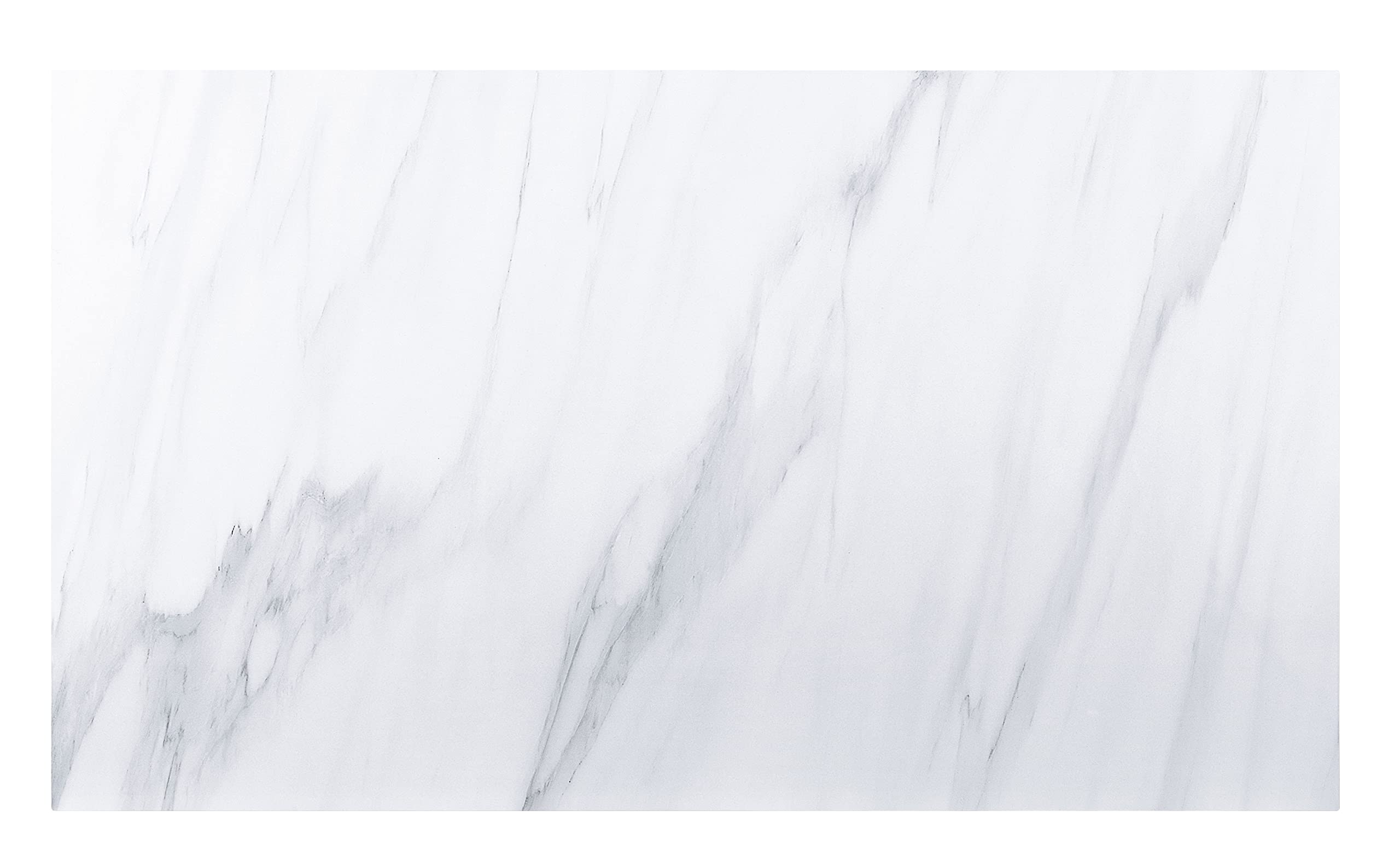 Acme Yabeina Dining Table in Marble Top and Gray Oak Finish