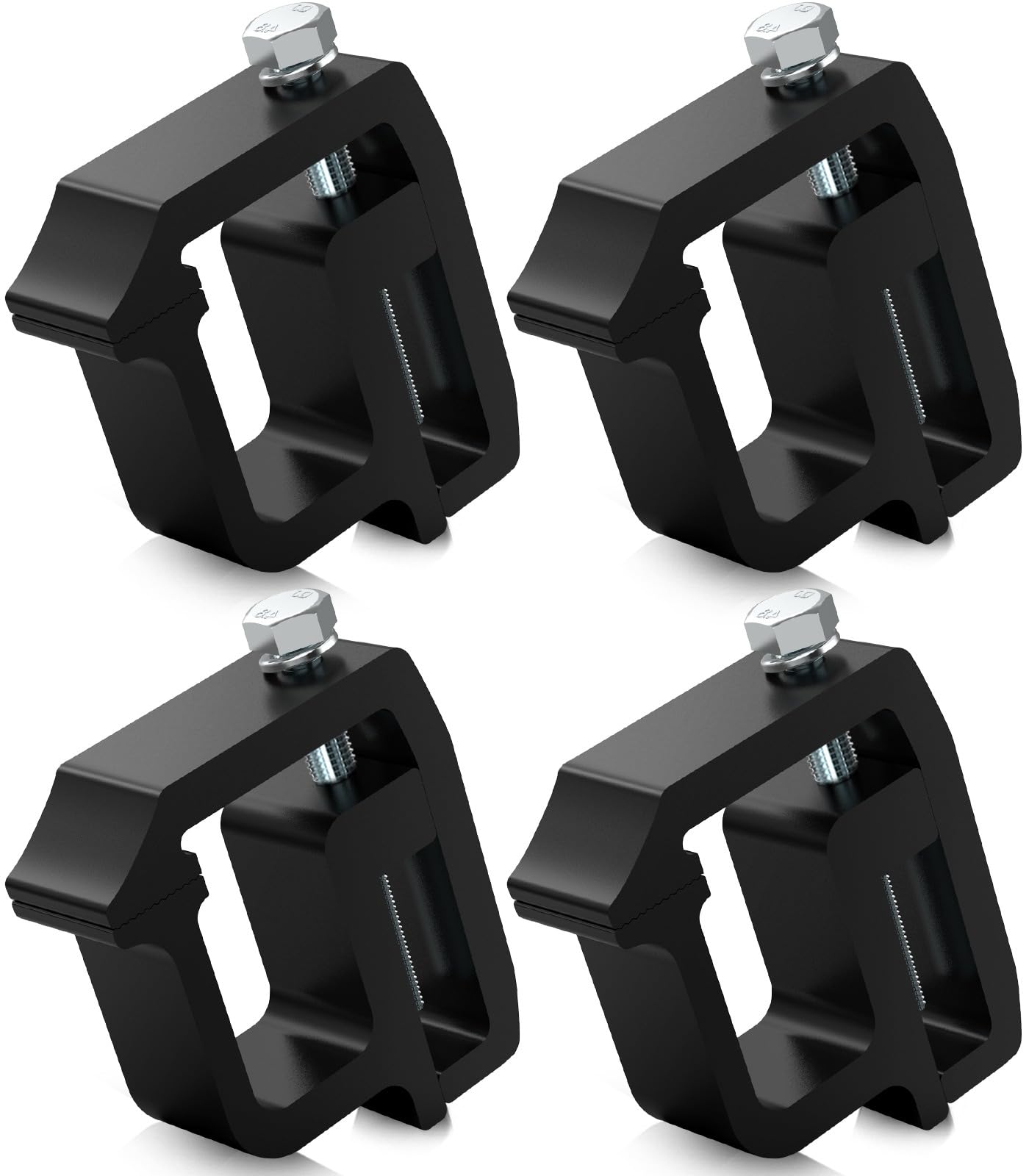 Moveland Truck Cap Mounting Clamps - Heavy Duty Camper Shell Clamps - Truck Topper Ladder Rack Clamps For Dodge Dakota Ram 1500